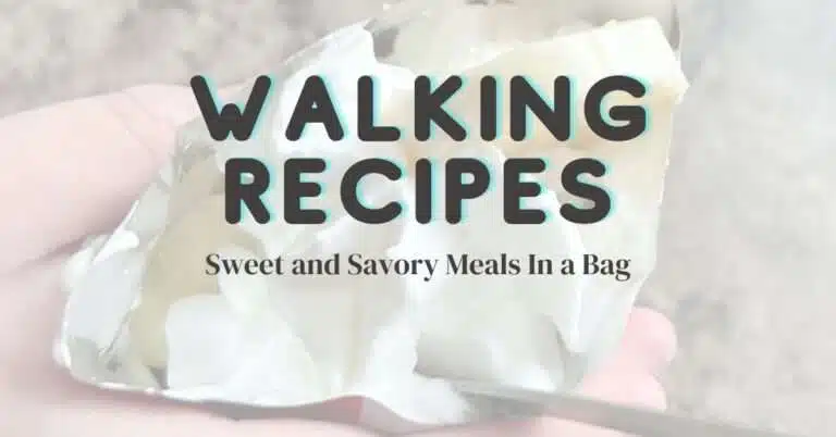 Walking recipes featured image.