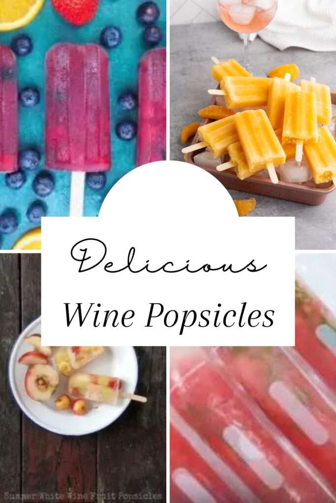 Summer Sangria Popsicles (with white wine!)