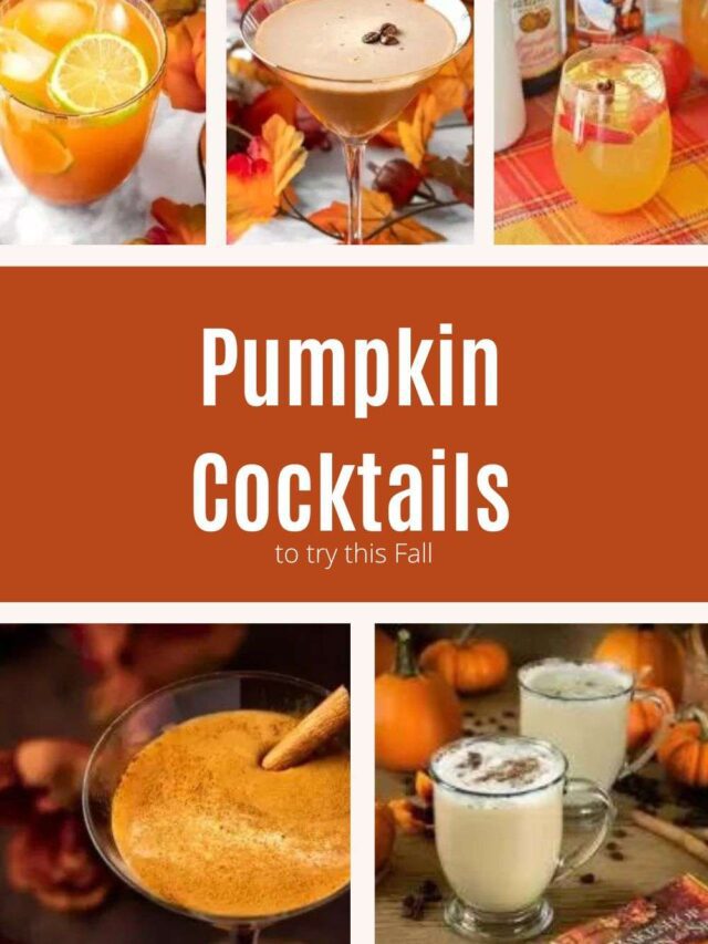 Pumpkin Cocktails to Try This Fall
