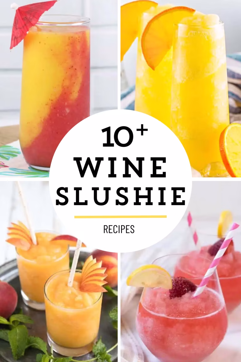 summer wine slushie recipes