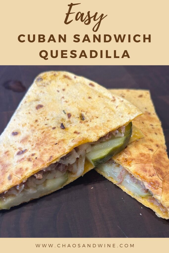 Cuban Quesadilla Pin 4