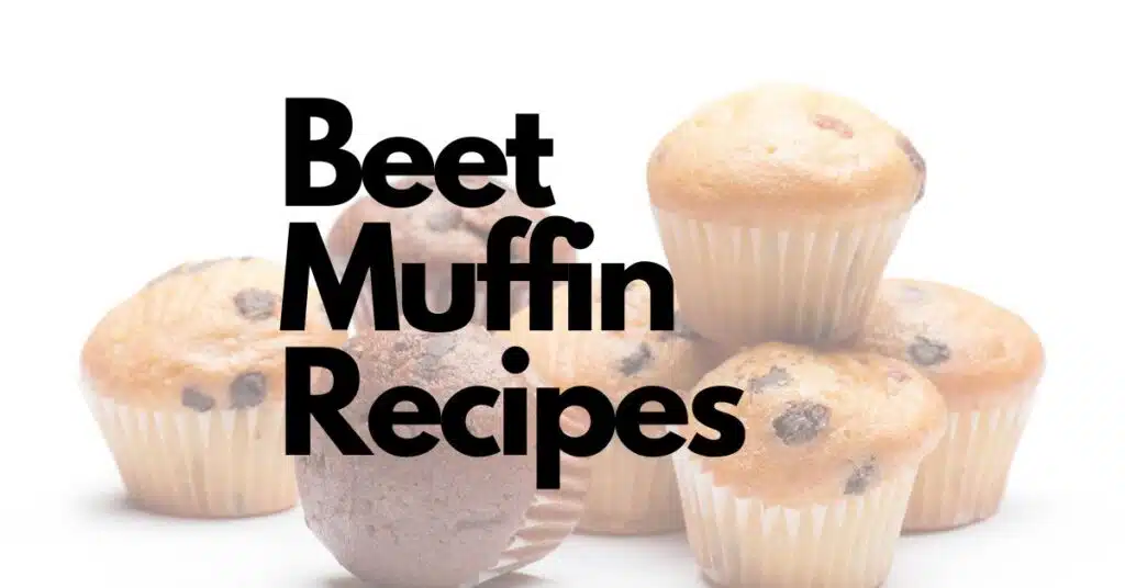 Beet Muffin Recipes Featured Image