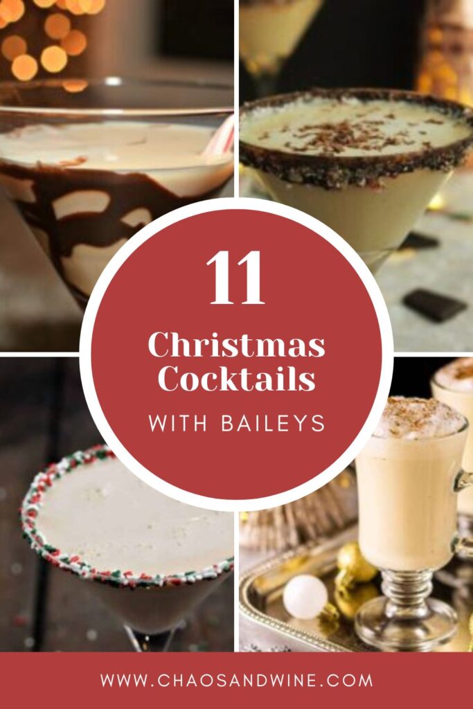 Christmas Cocktails with Baileys Pin 3