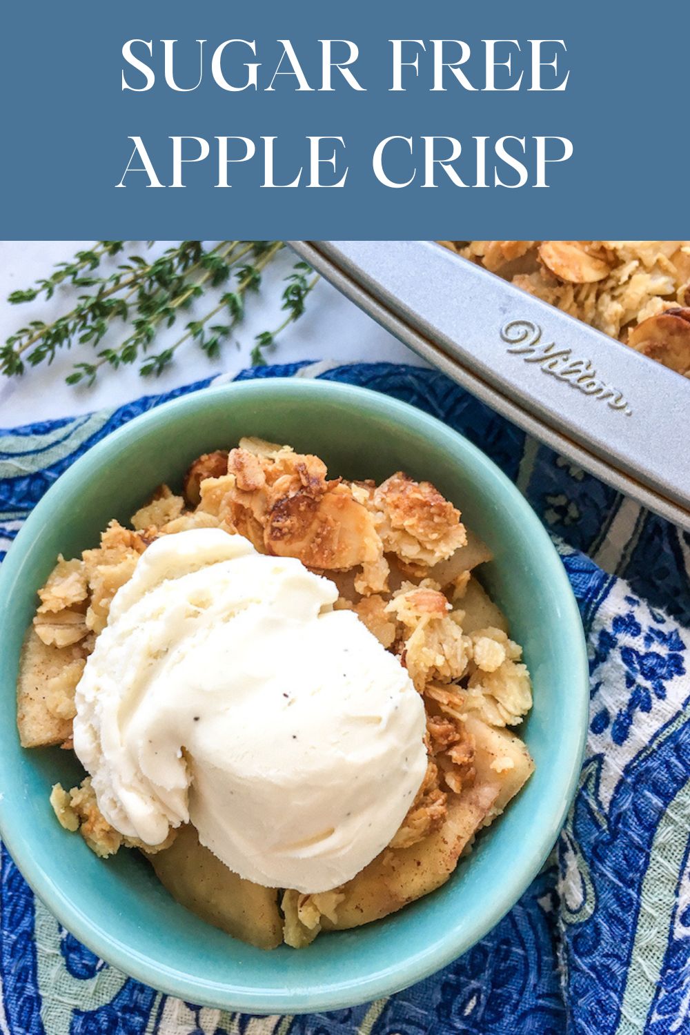 Sugar-Free Apple Crisp
