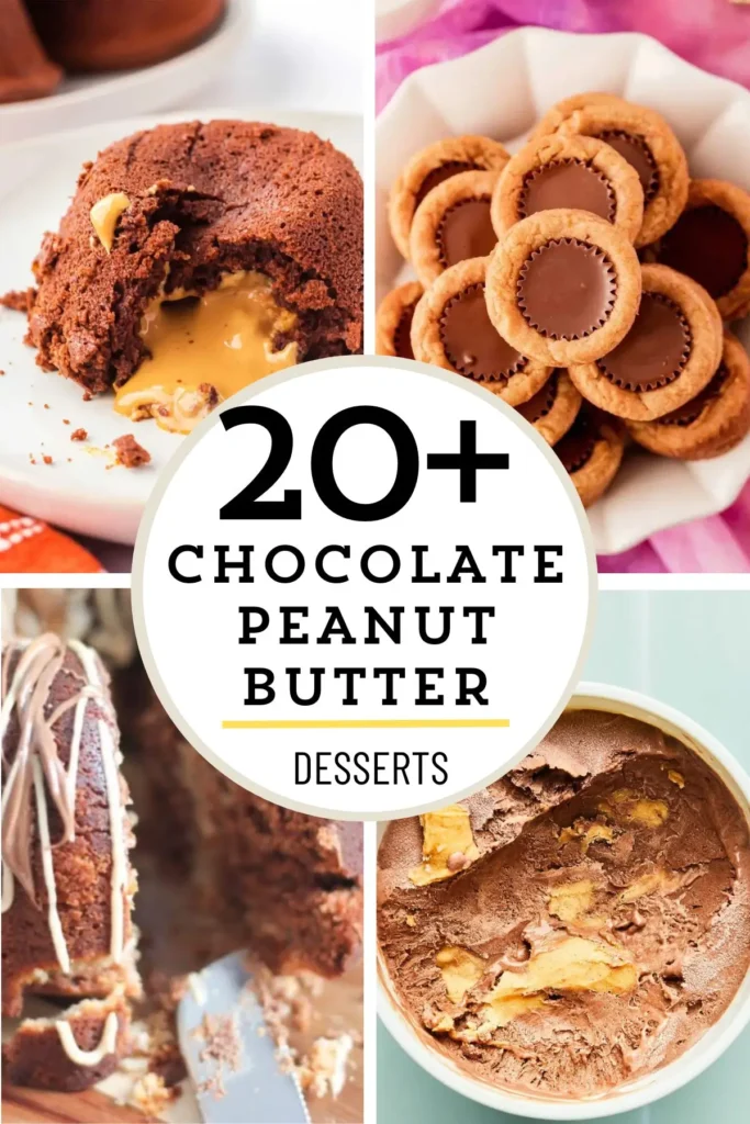 CHOCOLATE PEANUT BUTTER DESSERTS