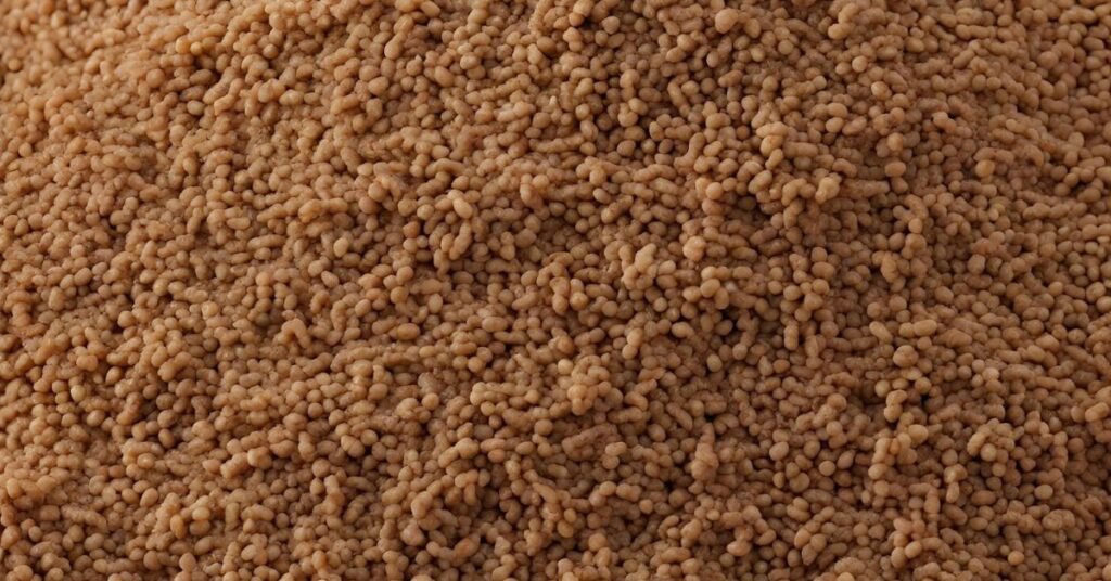 A close up image of the grain teff.