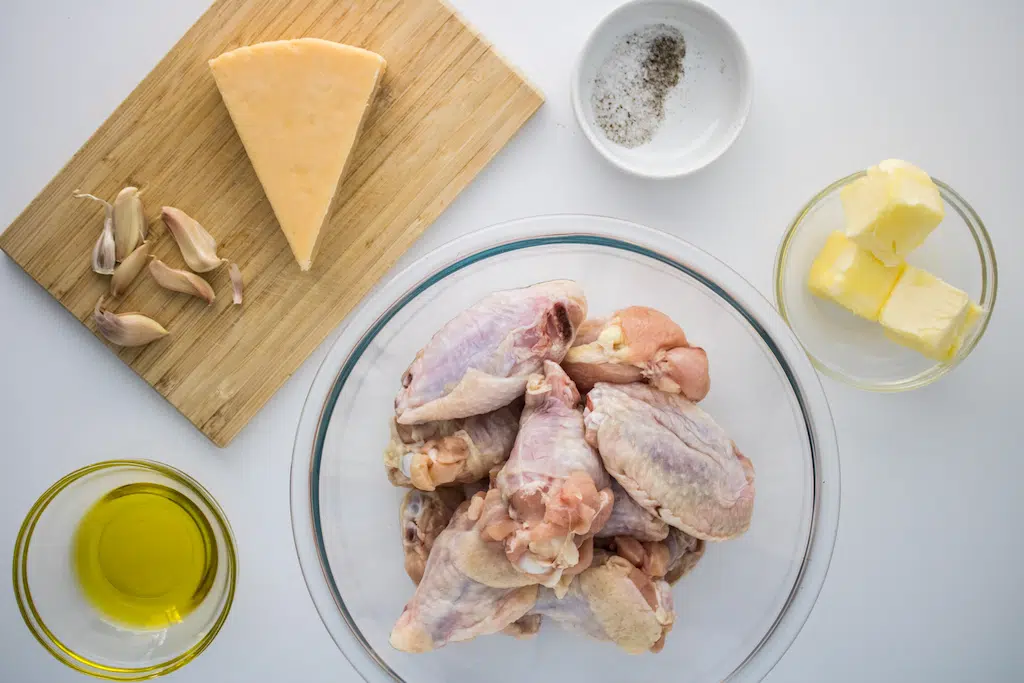 Copycat Buffalo Wild Wings Garlic Parmesan Wings