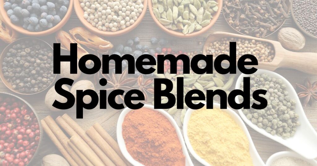 Homemade Spice Blends Featured Image.