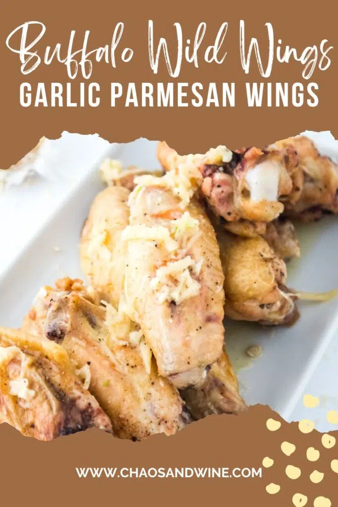Copycat Buffalo Wild Wings Garlic Parmesan Wings