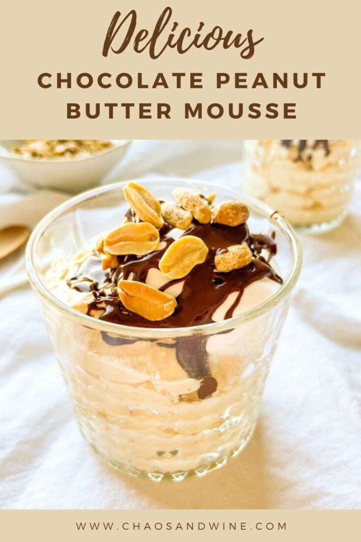 Sugar-Free Chocolate Peanut Butter Mousse