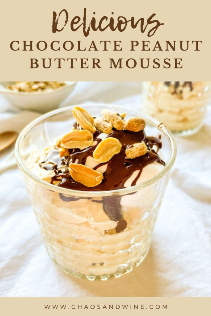 Chocolate Peanut Butter Mousse Pin 2.