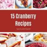 Cranberry Recipes Pin 2.