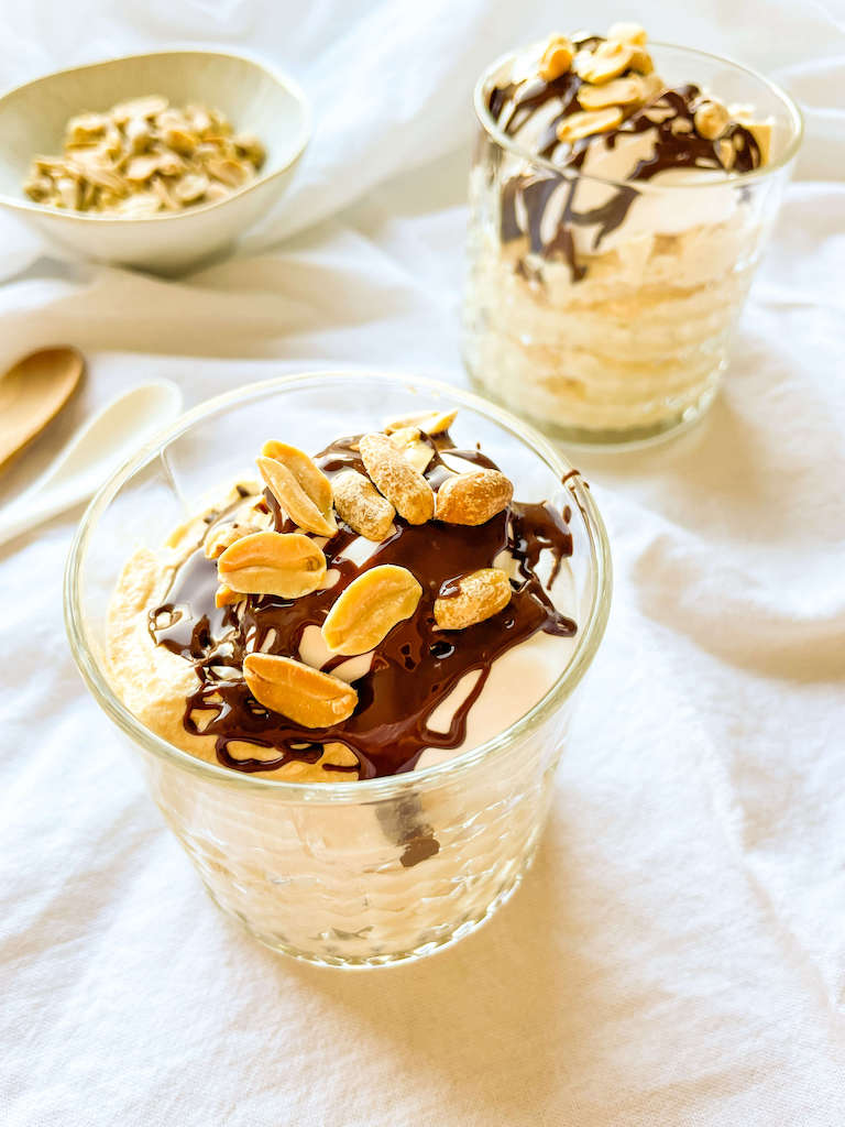 Chocolate Peanut Butter Mousse.