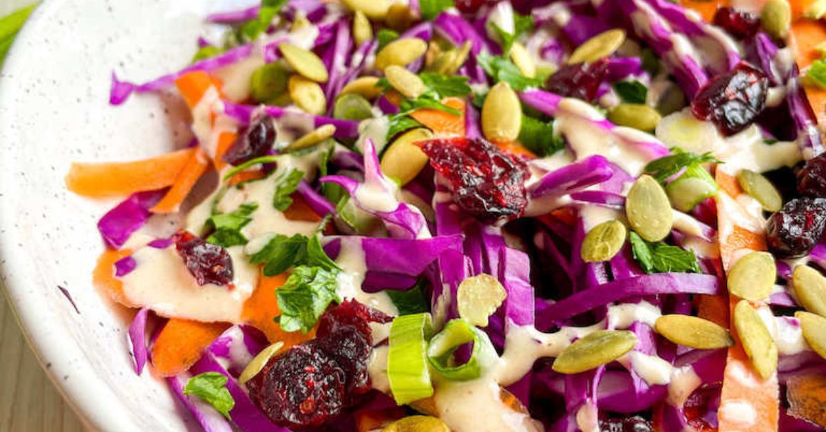 Red Cabbage and Carrot Salad Featured Image