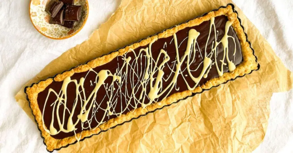 Chocolate Kahlua Tart Featured Image.