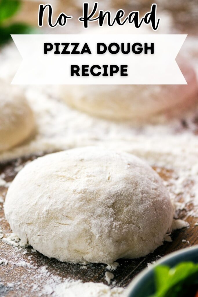 No Knead Pizza Dough Pin 3.