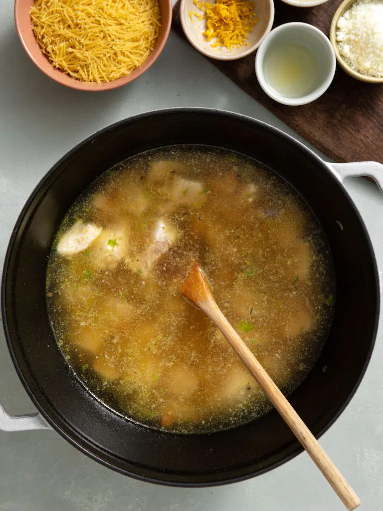 Chicken Fideo Soup Recipe