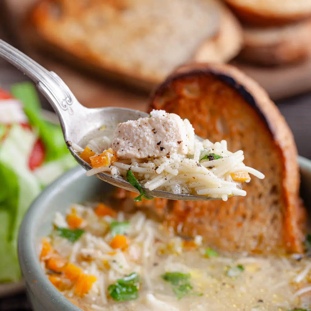 Chicken Fideo Soup Recipe