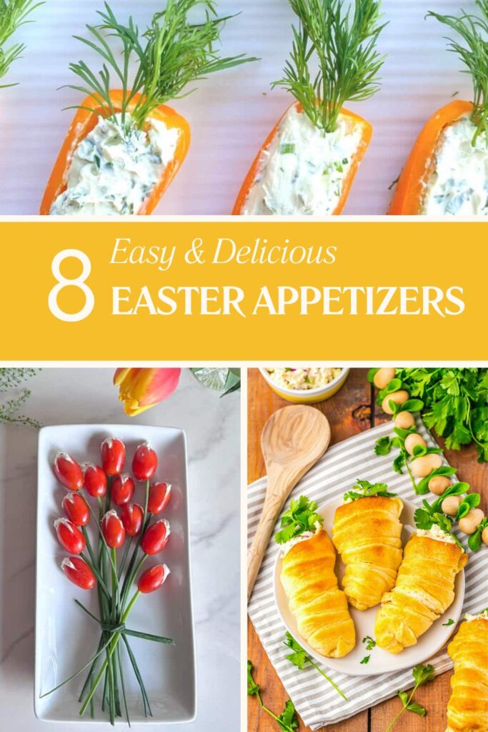Easter Appetizers Pin.