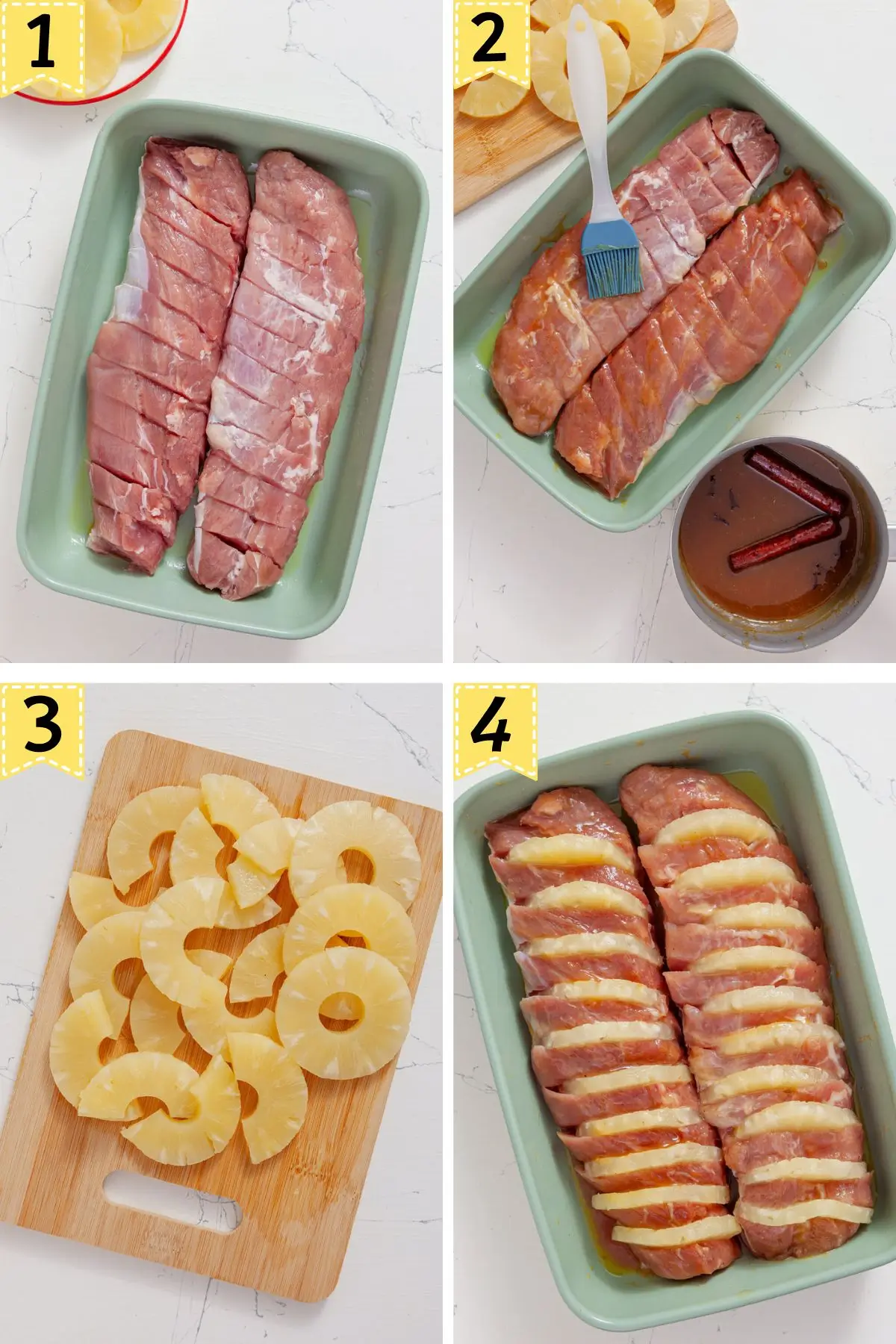 pork tenderloin recipe (3) steps to make pork tenderloin with pineapple
