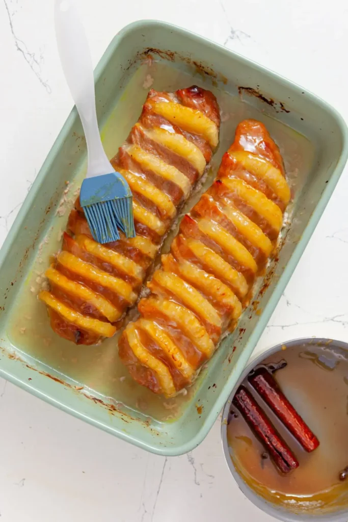 pork tenderloin recipe (4) glazing pork tenderloin