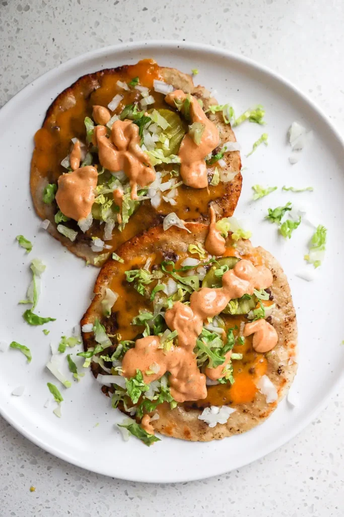 ground beef big mac tacos recipe