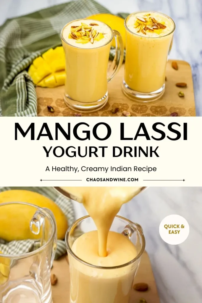 mango lassi (3) Mango Lassi: The Perfect Refreshing Indian Yogurt Drink