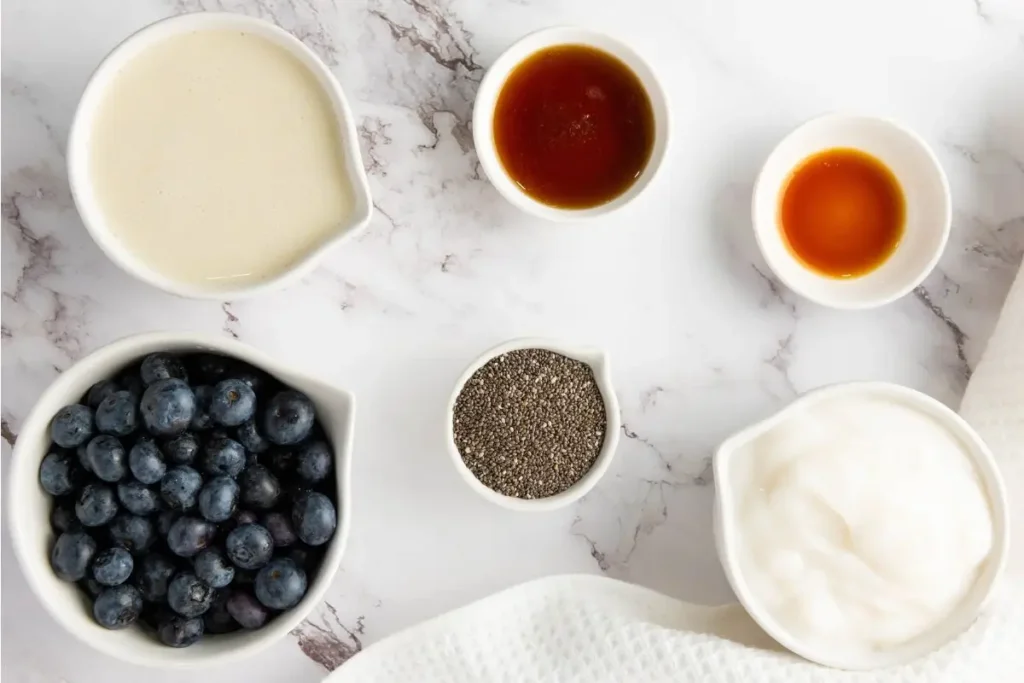 Blueberry Chia Pudding with Yogurt A Healthy Vegan Layered Treat