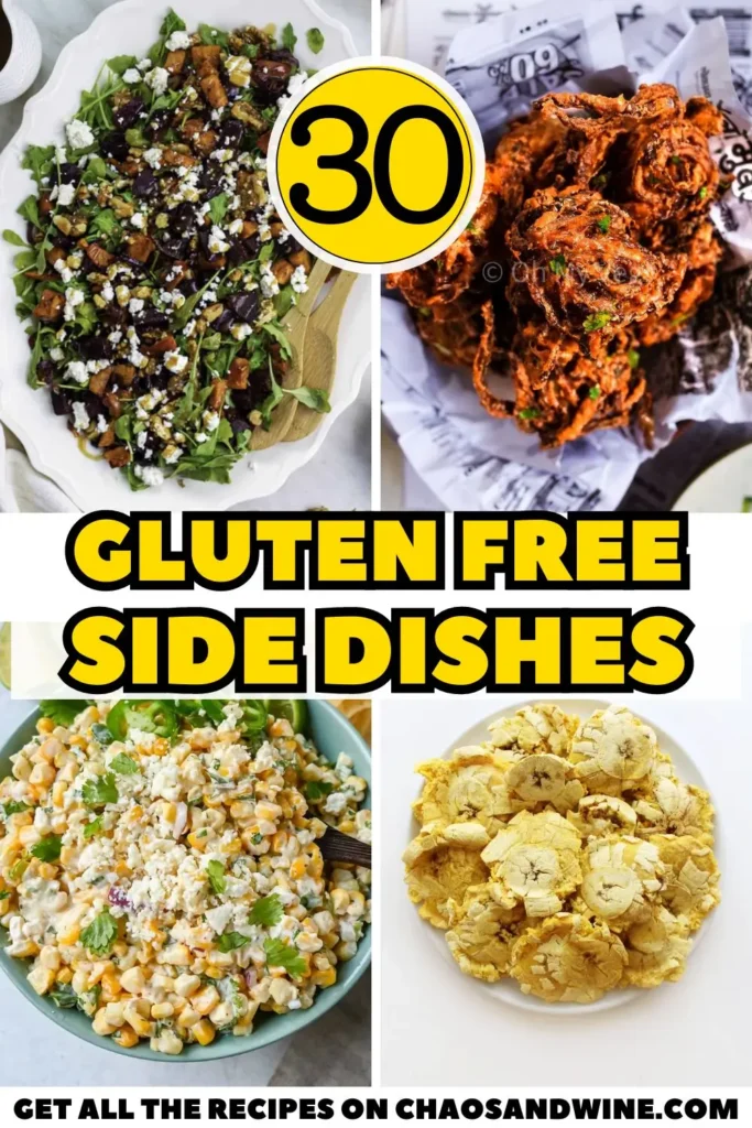 collection of 30 gluten free side dishes recipes