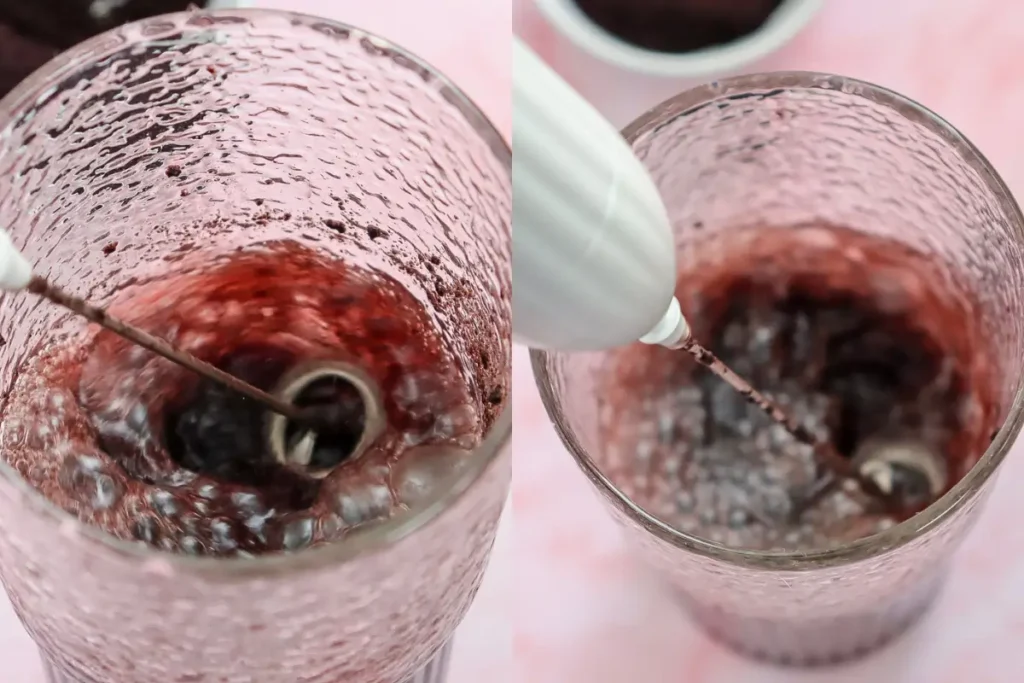 process of making acai refresher at home