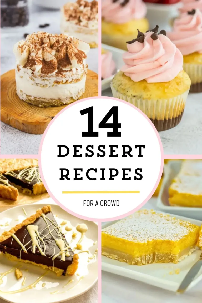 dessert recipes to use for crowd
