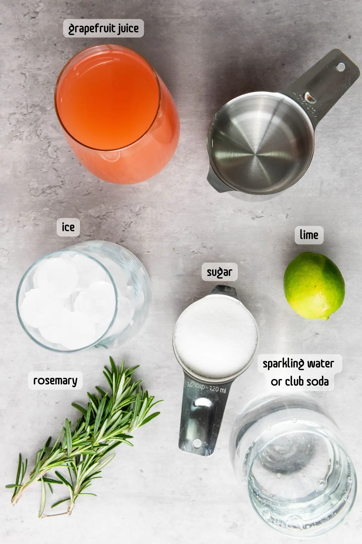 Grapefruit Rosemary Mocktail Grapefruit Rosemary Mocktail