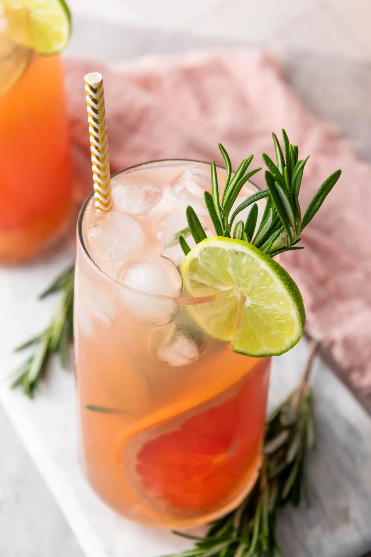 Grapefruit Rosemary Mocktail Grapefruit Rosemary Mocktail