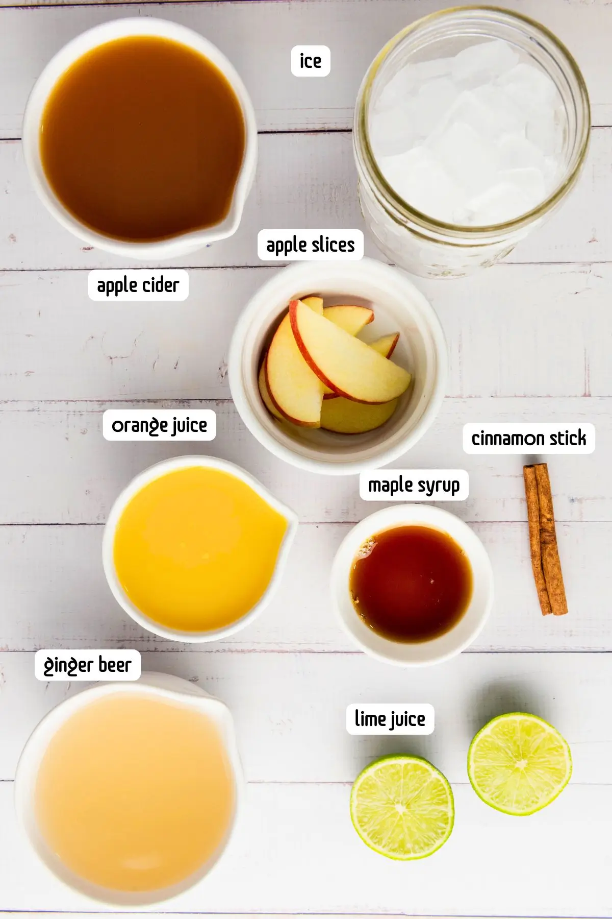 Apple Cider Ginger Mocktail Apple Cider Ginger Mocktail