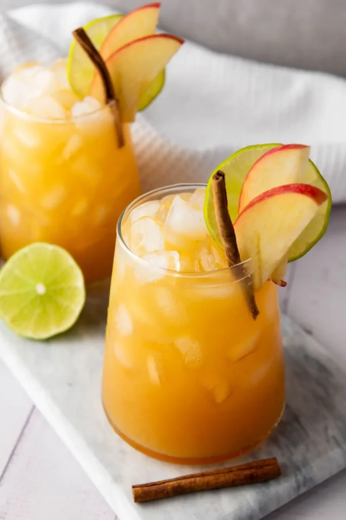 apple and ginger beer virgin mocktail