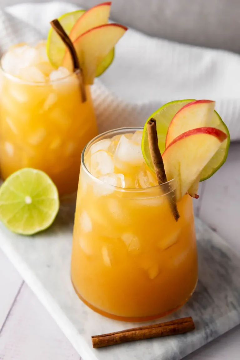 apple and ginger beer virgin mocktail