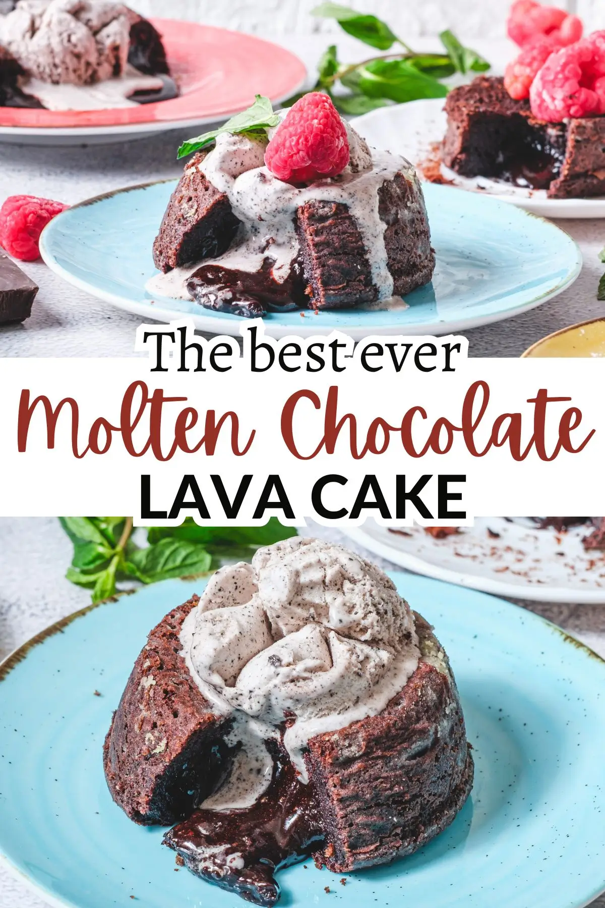 Molten Lava Chocolate Cake gooey chocolate dessert idea