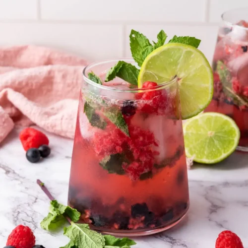 virgin berry mocktail