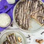 chocolate caramel cookie cake