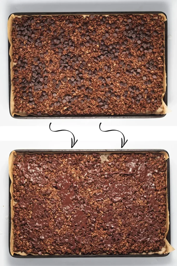baked chocolate granola