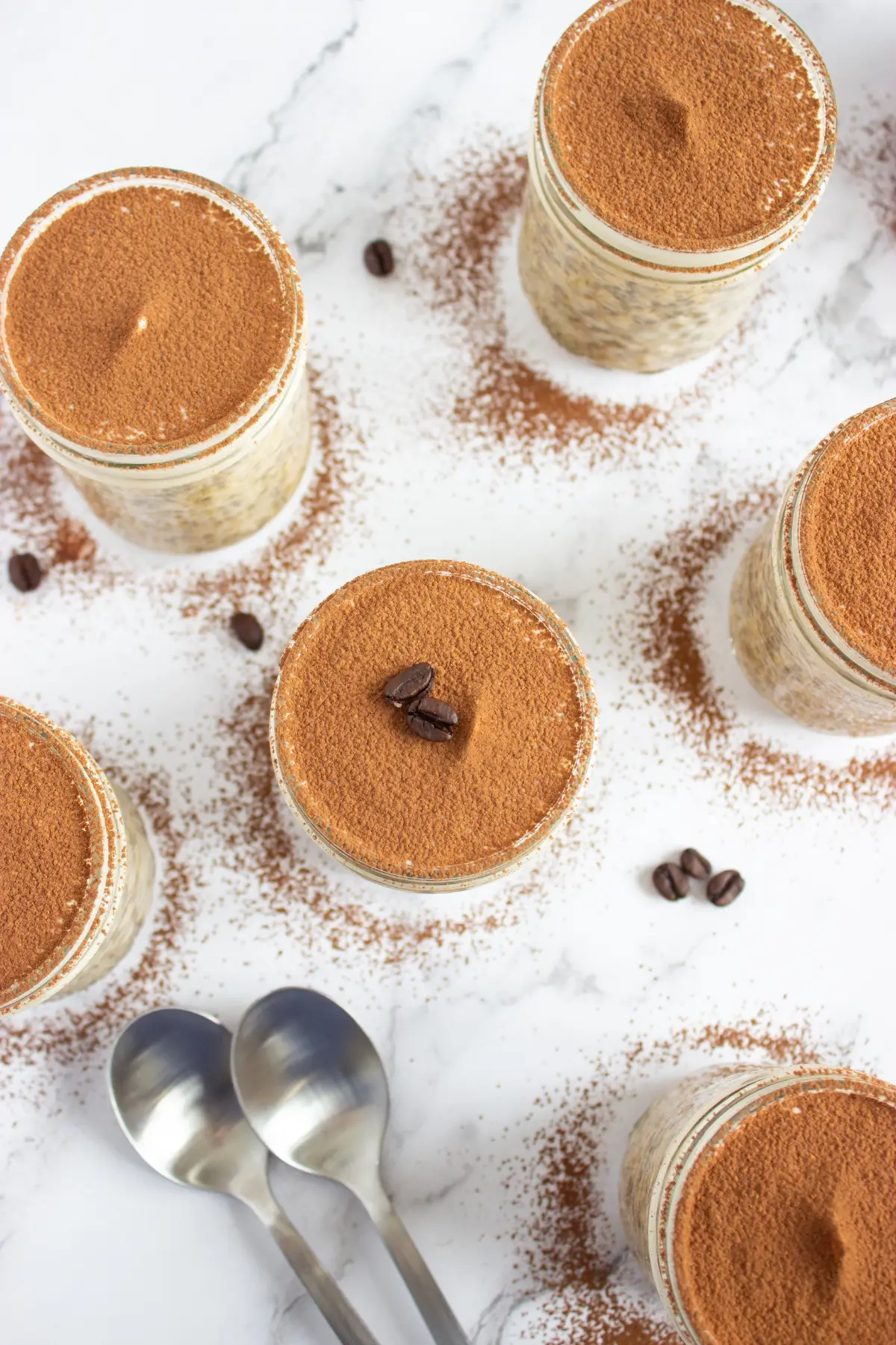 tiramisu blended overnight oats