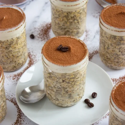 tiramisu overnight oats