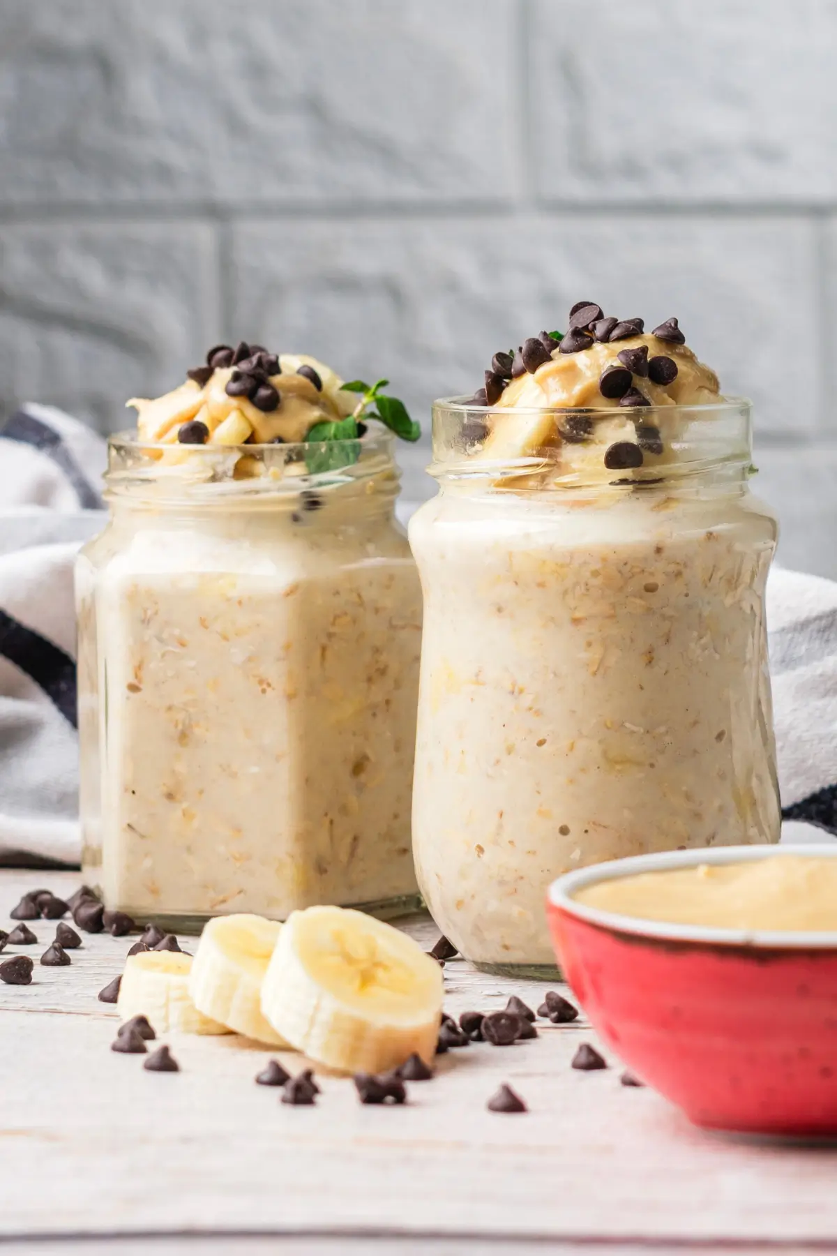 Peanut Butter Banana Overnight Oats Without Yogurt Peanut Butter Banana Overnight Oats Without Yogurt