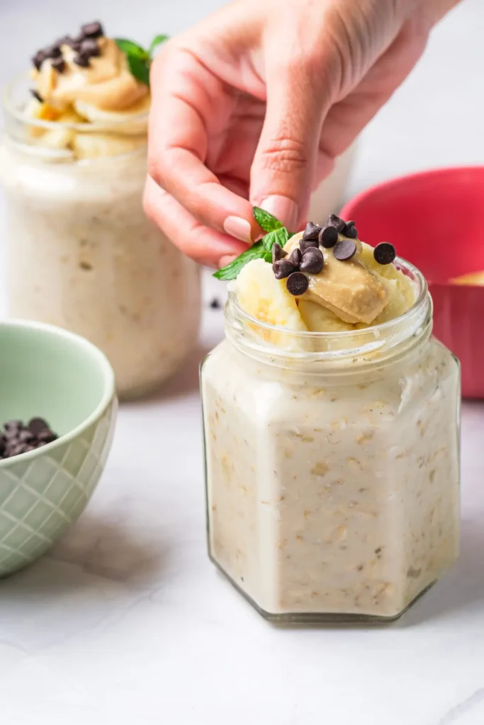 Peanut Butter Banana Overnight Oats Without Yogurt Peanut Butter Banana Overnight Oats Without Yogurt
